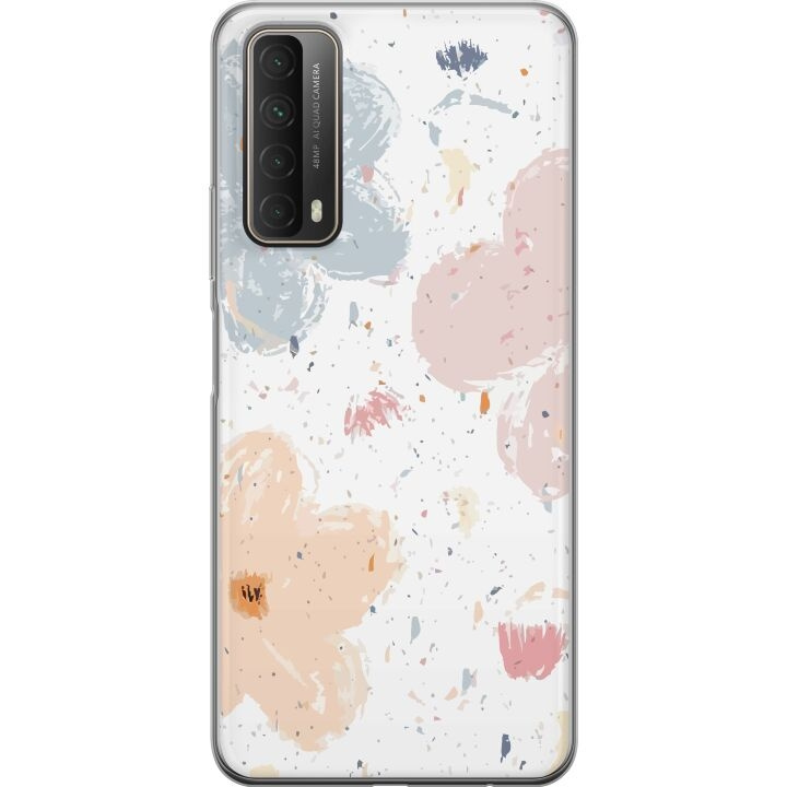 Mobile case for Huawei P smart 2021 with Flowers design in the group SMARTPHONE & TABLETS / Phone cases / Huawei/Honor at TP E-commerce Nordic AB (A52712)