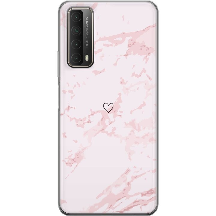 Mobile case for Huawei P smart 2021 with Pink Heart design in the group SMARTPHONE & TABLETS / Phone cases / Huawei/Honor at TP E-commerce Nordic AB (A52723)