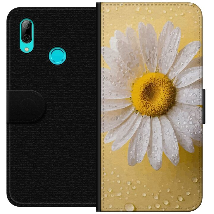 Wallet case for Huawei P smart 2019 with Porslinsblomma design in the group SMARTPHONE & TABLETS / Phone cases / Huawei/Honor at TP E-commerce Nordic AB (A52727)