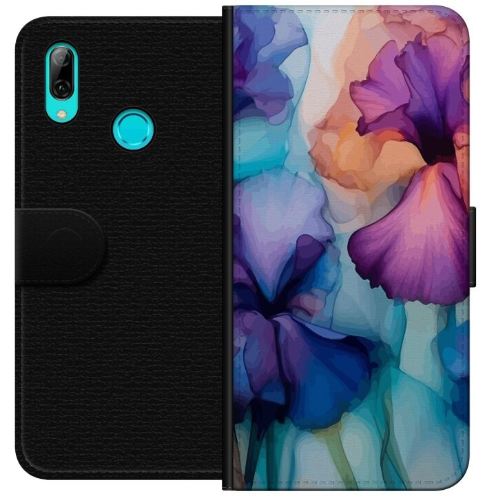 Wallet case for Huawei P smart 2019 with Magical flowers design in the group SMARTPHONE & TABLETS / Phone cases / Huawei/Honor at TP E-commerce Nordic AB (A52730)