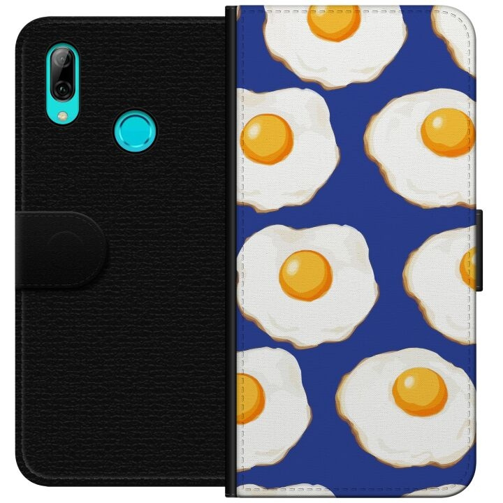 Wallet case for Huawei P smart 2019 with Fried eggs design in the group SMARTPHONE & TABLETS / Phone cases / Huawei/Honor at TP E-commerce Nordic AB (A52733)