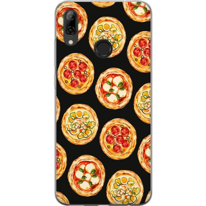 Mobile case for Huawei P smart 2019 with Pizza design in the group SMARTPHONE & TABLETS / Phone cases / Huawei/Honor at TP E-commerce Nordic AB (A52767)