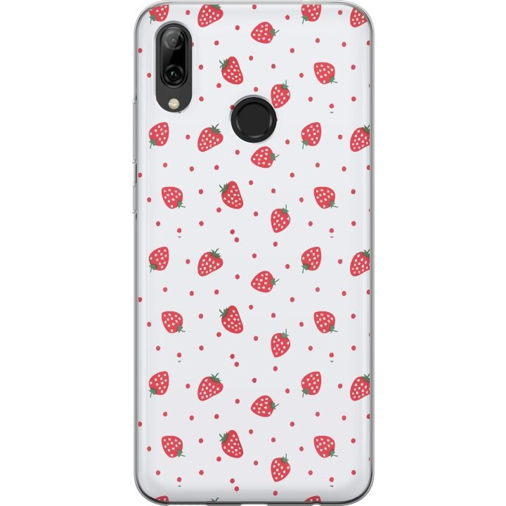 Mobile case for Huawei P smart 2019 with Strawberries design in the group SMARTPHONE & TABLETS / Phone cases / Huawei/Honor at TP E-commerce Nordic AB (A52771)