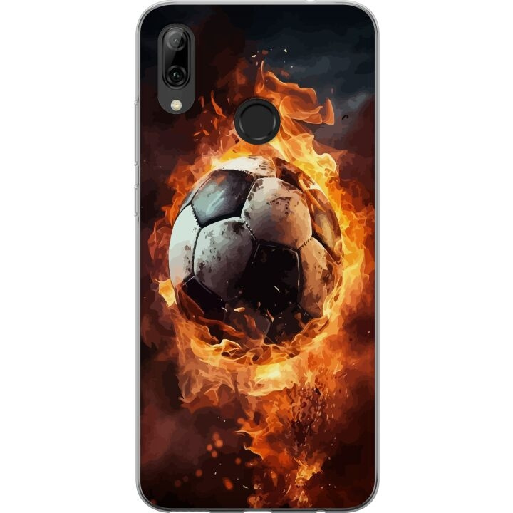 Mobile case for Huawei P smart 2019 with Football design in the group SMARTPHONE & TABLETS / Phone cases / Huawei/Honor at TP E-commerce Nordic AB (A52775)