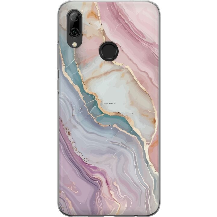 Mobile case for Huawei P smart 2019 with Marble design in the group SMARTPHONE & TABLETS / Phone cases / Huawei/Honor at TP E-commerce Nordic AB (A52776)