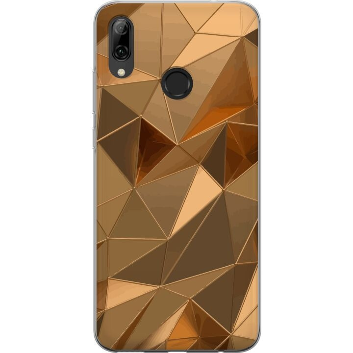 Mobile case for Huawei P smart 2019 with 3D Gold design in the group SMARTPHONE & TABLETS / Phone cases / Huawei/Honor at TP E-commerce Nordic AB (A52778)