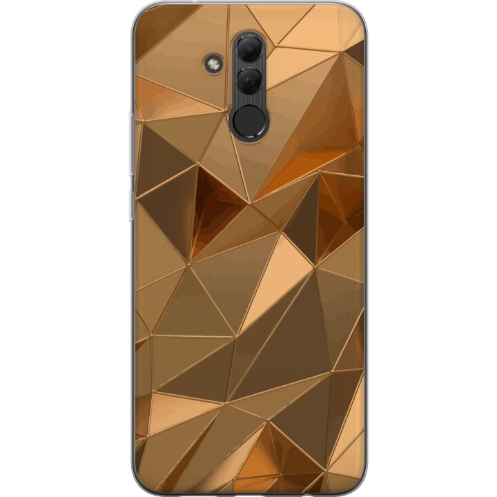 Mobile case for Huawei Mate 20 lite with 3D Gold design in the group SMARTPHONE & TABLETS / Phone cases / Huawei/Honor at TP E-commerce Nordic AB (A52805)