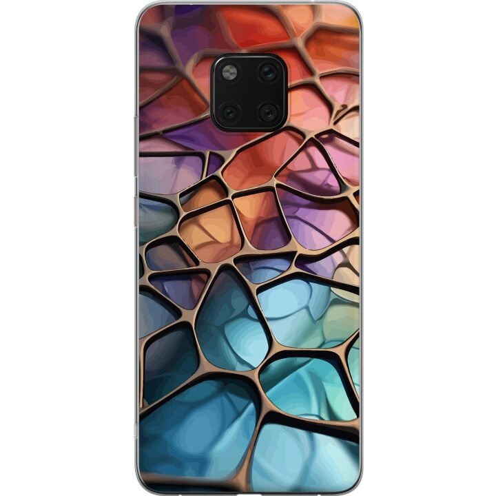 Mobile case for Huawei Mate 20 Pro with Metallic pattern design in the group SMARTPHONE & TABLETS / Phone cases / Huawei/Honor at TP E-commerce Nordic AB (A52845)