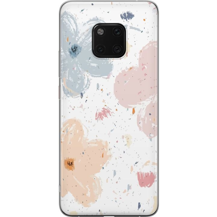 Mobile case for Huawei Mate 20 Pro with Flowers design in the group SMARTPHONE & TABLETS / Phone cases / Huawei/Honor at TP E-commerce Nordic AB (A52847)