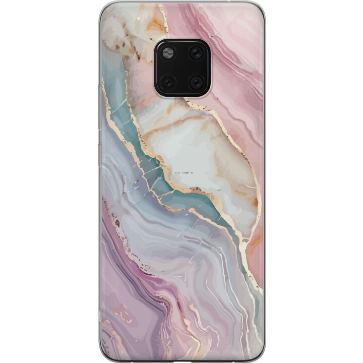 Mobile case for Huawei Mate 20 Pro with Marble design in the group SMARTPHONE & TABLETS / Phone cases / Huawei/Honor at TP E-commerce Nordic AB (A52857)