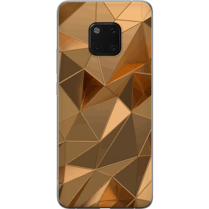 Mobile case for Huawei Mate 20 Pro with 3D Gold design in the group SMARTPHONE & TABLETS / Phone cases / Huawei/Honor at TP E-commerce Nordic AB (A52859)