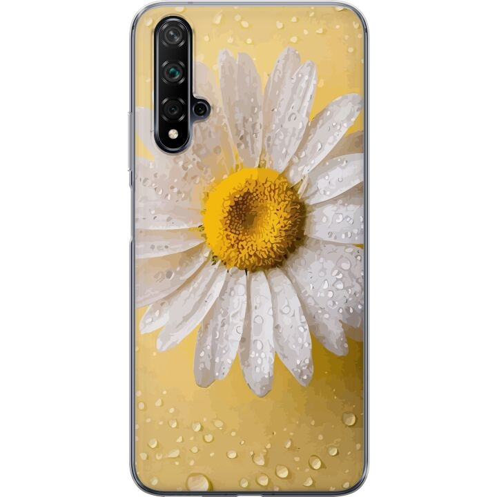 Mobile case for Huawei nova 5T with Porslinsblomma design in the group SMARTPHONE & TABLETS / Phone cases / Huawei/Honor at TP E-commerce Nordic AB (A52916)