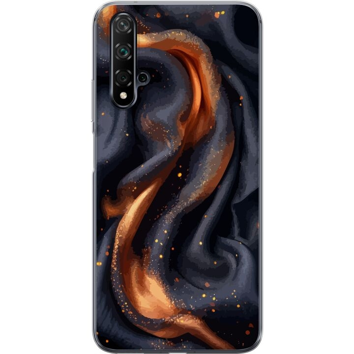 Mobile case for Huawei nova 5T with Fiery silk design in the group SMARTPHONE & TABLETS / Phone cases / Huawei/Honor at TP E-commerce Nordic AB (A52917)