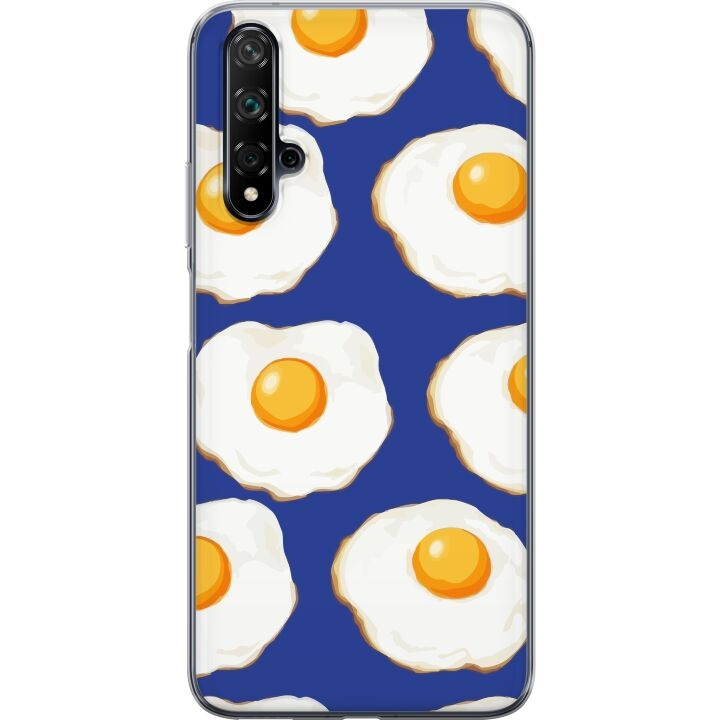 Mobile case for Huawei nova 5T with Fried eggs design in the group SMARTPHONE & TABLETS / Phone cases / Huawei/Honor at TP E-commerce Nordic AB (A52922)