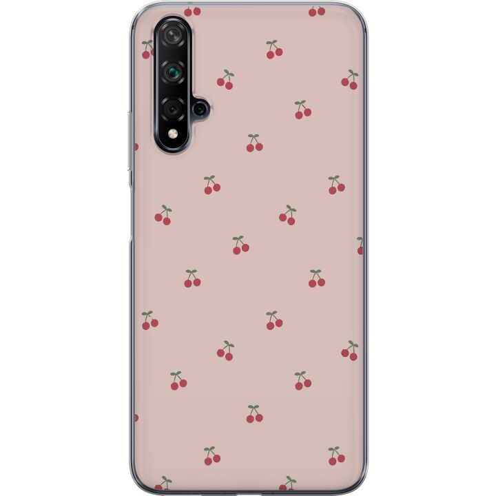 Mobile case for Huawei nova 5T with Cherry design in the group SMARTPHONE & TABLETS / Phone cases / Huawei/Honor at TP E-commerce Nordic AB (A52923)