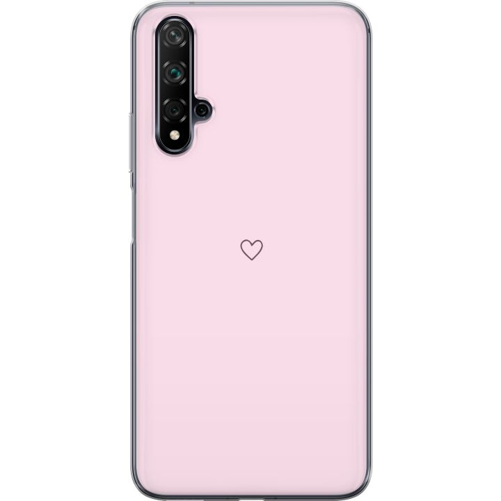 Mobile case for Huawei nova 5T with Heart design in the group SMARTPHONE & TABLETS / Phone cases / Huawei/Honor at TP E-commerce Nordic AB (A52935)