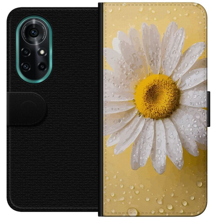 Wallet case for Huawei nova 8 Pro with Porslinsblomma design in the group SMARTPHONE & TABLETS / Phone cases / Huawei/Honor at TP E-commerce Nordic AB (A52943)