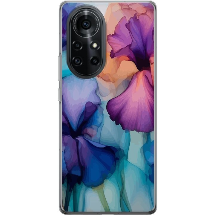 Mobile case for Huawei nova 8 Pro with Magical flowers design in the group SMARTPHONE & TABLETS / Phone cases / Huawei/Honor at TP E-commerce Nordic AB (A52973)