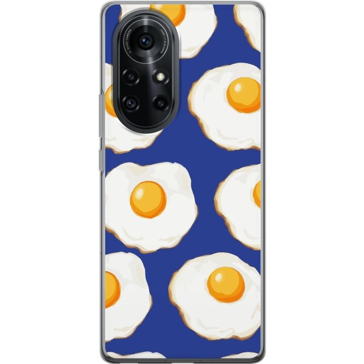 Mobile case for Huawei nova 8 Pro with Fried eggs design in the group SMARTPHONE & TABLETS / Phone cases / Huawei/Honor at TP E-commerce Nordic AB (A52976)