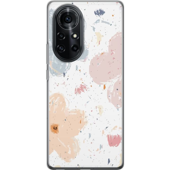 Mobile case for Huawei nova 8 Pro with Flowers design in the group SMARTPHONE & TABLETS / Phone cases / Huawei/Honor at TP E-commerce Nordic AB (A52982)