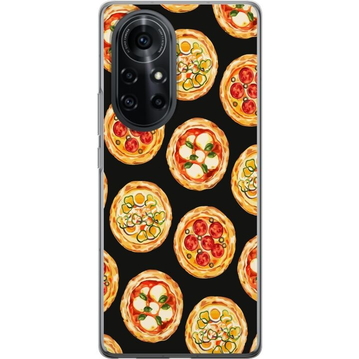 Mobile case for Huawei nova 8 Pro with Pizza design in the group SMARTPHONE & TABLETS / Phone cases / Huawei/Honor at TP E-commerce Nordic AB (A52983)