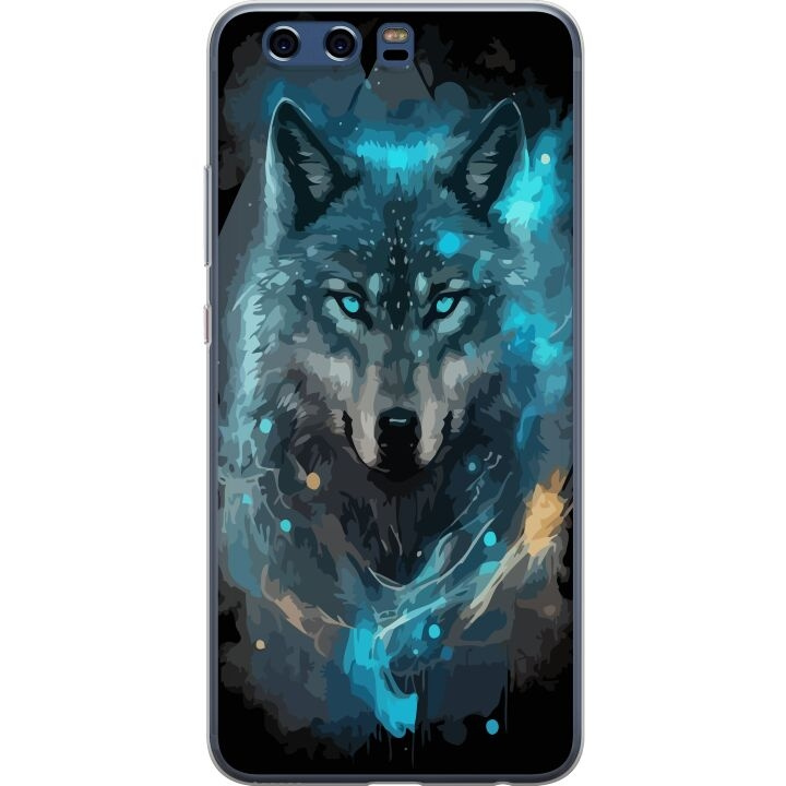 Mobile case for Huawei P10 with Wolf design in the group SMARTPHONE & TABLETS / Phone cases / Huawei/Honor at TP E-commerce Nordic AB (A53002)