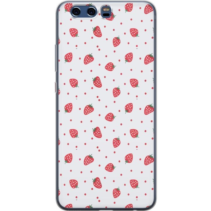 Mobile case for Huawei P10 with Strawberries design in the group SMARTPHONE & TABLETS / Phone cases / Huawei/Honor at TP E-commerce Nordic AB (A53014)