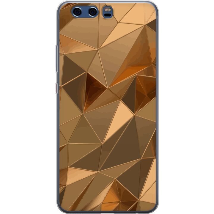 Mobile case for Huawei P10 with 3D Gold design in the group SMARTPHONE & TABLETS / Phone cases / Huawei/Honor at TP E-commerce Nordic AB (A53021)