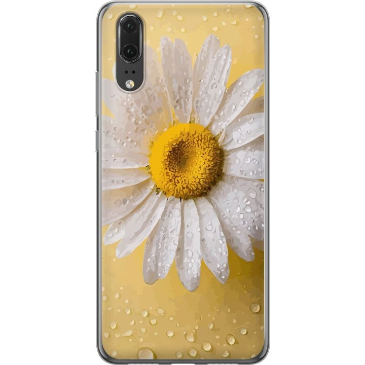 Mobile case for Huawei P20 with Porslinsblomma design in the group SMARTPHONE & TABLETS / Phone cases / Huawei/Honor at TP E-commerce Nordic AB (A53024)