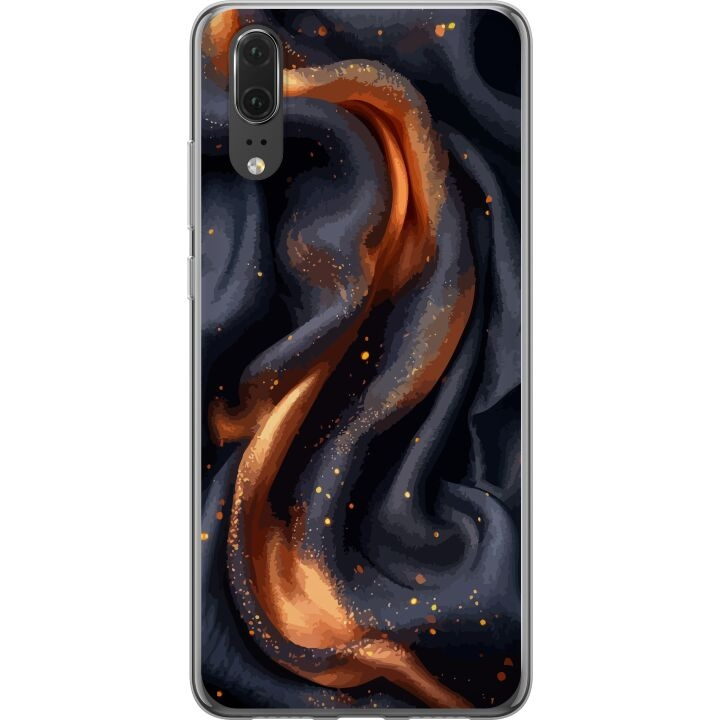 Mobile case for Huawei P20 with Fiery silk design in the group SMARTPHONE & TABLETS / Phone cases / Huawei/Honor at TP E-commerce Nordic AB (A53025)