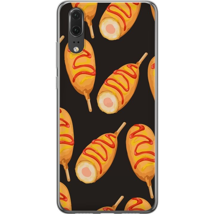 Mobile case for Huawei P20 with Chicken drumstick design in the group SMARTPHONE & TABLETS / Phone cases / Huawei/Honor at TP E-commerce Nordic AB (A53033)