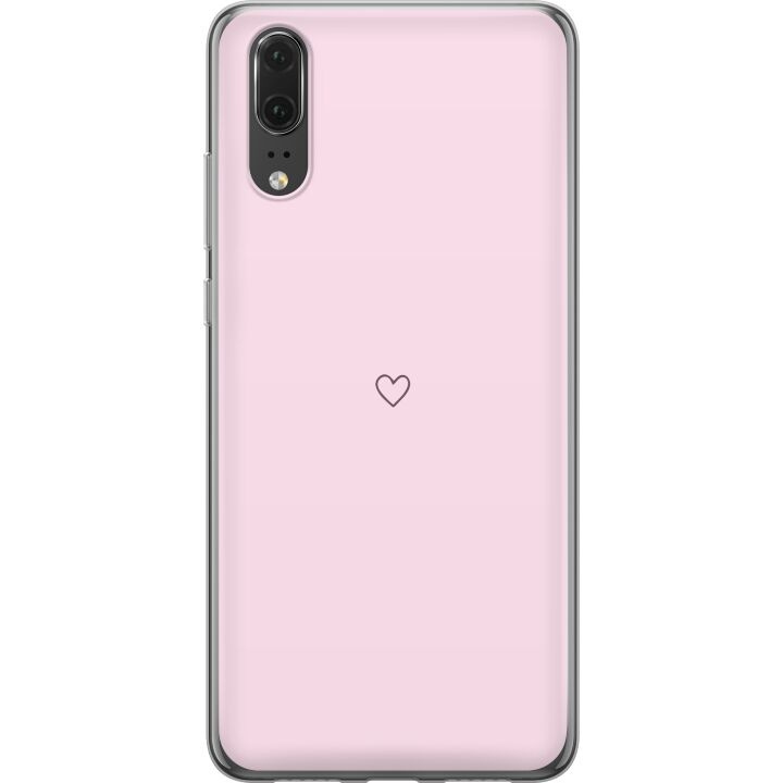 Mobile case for Huawei P20 with Heart design in the group SMARTPHONE & TABLETS / Phone cases / Huawei/Honor at TP E-commerce Nordic AB (A53043)