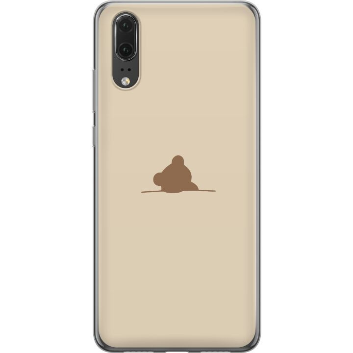 Mobile case for Huawei P20 with Nalle design in the group SMARTPHONE & TABLETS / Phone cases / Huawei/Honor at TP E-commerce Nordic AB (A53044)