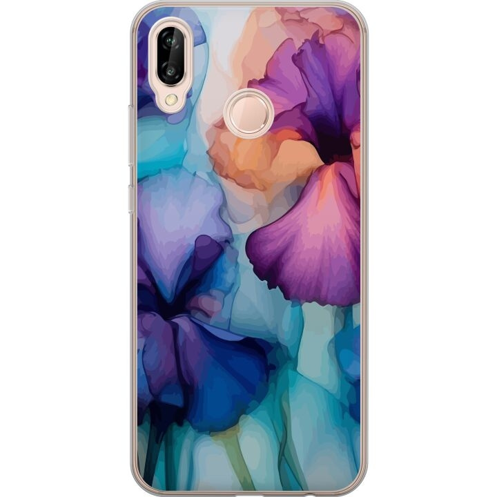 Mobile case for Huawei P20 lite with Magical flowers design in the group SMARTPHONE & TABLETS / Phone cases / Huawei/Honor at TP E-commerce Nordic AB (A53081)