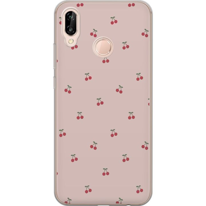 Mobile case for Huawei P20 lite with Cherry design in the group SMARTPHONE & TABLETS / Phone cases / Huawei/Honor at TP E-commerce Nordic AB (A53085)