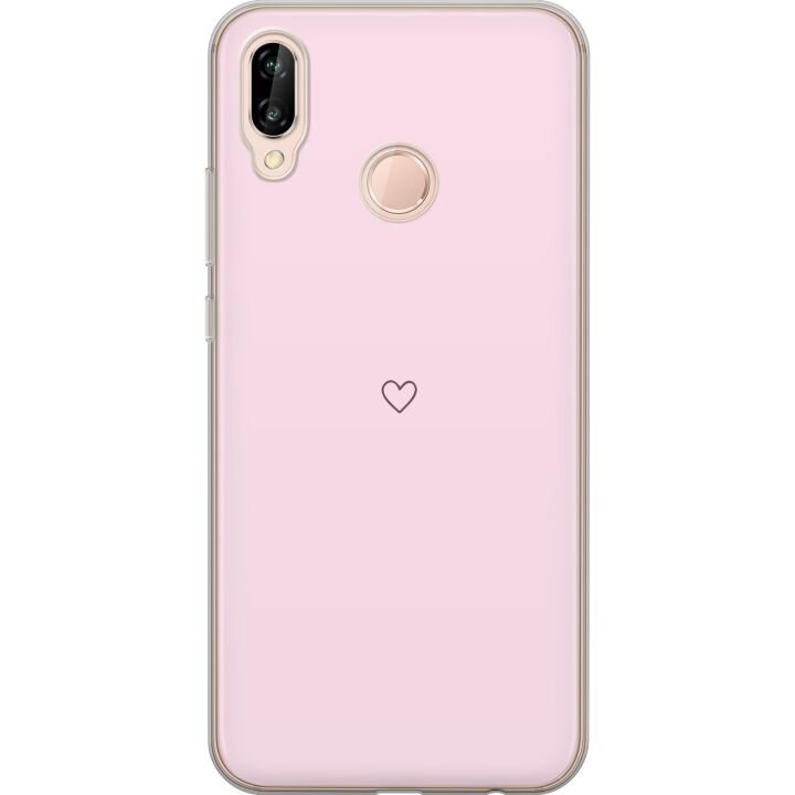 Mobile case for Huawei P20 lite with Heart design in the group SMARTPHONE & TABLETS / Phone cases / Huawei/Honor at TP E-commerce Nordic AB (A53097)