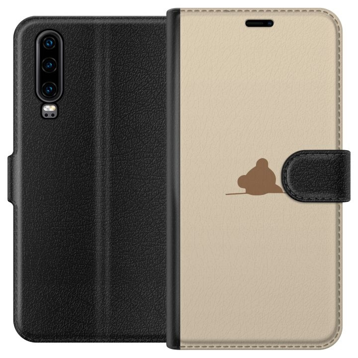 Wallet case for Huawei P30 with Nalle design in the group SMARTPHONE & TABLETS / Phone cases / Huawei/Honor at TP E-commerce Nordic AB (A53179)