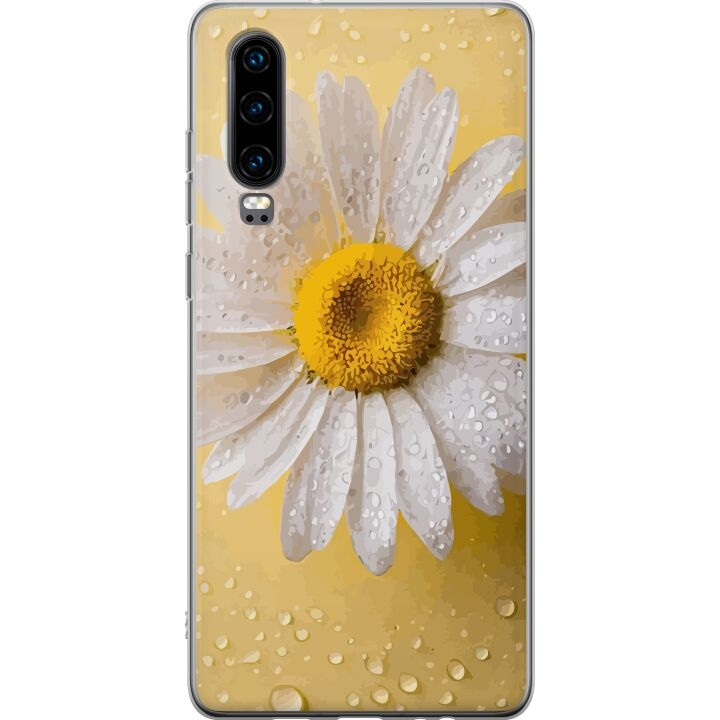 Mobile case for Huawei P30 with Porslinsblomma design in the group SMARTPHONE & TABLETS / Phone cases / Huawei/Honor at TP E-commerce Nordic AB (A53186)