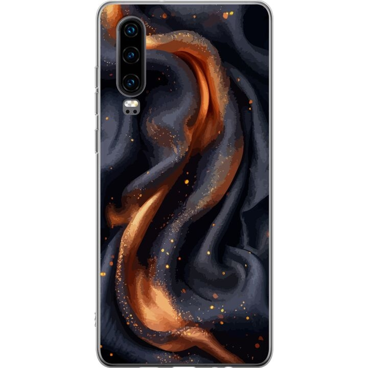 Mobile case for Huawei P30 with Fiery silk design in the group SMARTPHONE & TABLETS / Phone cases / Huawei/Honor at TP E-commerce Nordic AB (A53187)