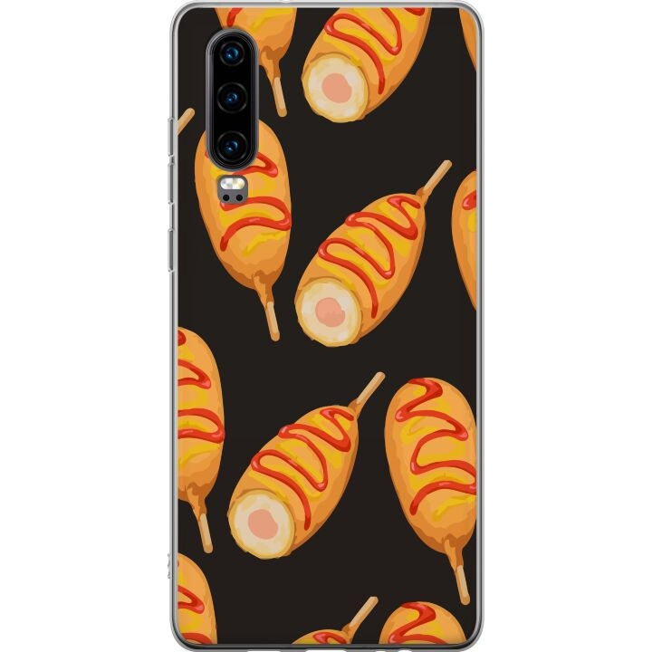 Mobile case for Huawei P30 with Chicken drumstick design in the group SMARTPHONE & TABLETS / Phone cases / Huawei/Honor at TP E-commerce Nordic AB (A53195)