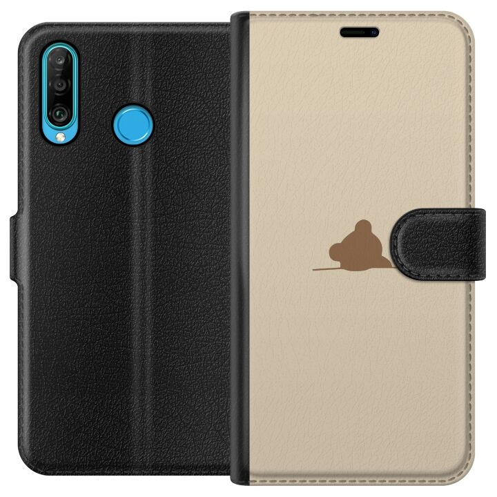 Wallet case for Huawei P30 lite with Nalle design in the group SMARTPHONE & TABLETS / Phone cases / Huawei/Honor at TP E-commerce Nordic AB (A53233)