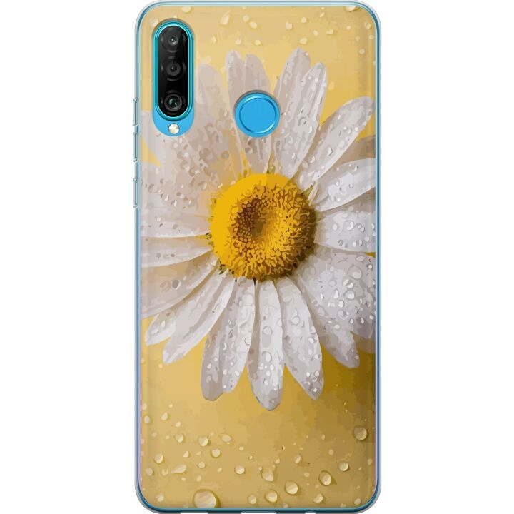 Mobile case for Huawei P30 lite with Porslinsblomma design in the group SMARTPHONE & TABLETS / Phone cases / Huawei/Honor at TP E-commerce Nordic AB (A53240)