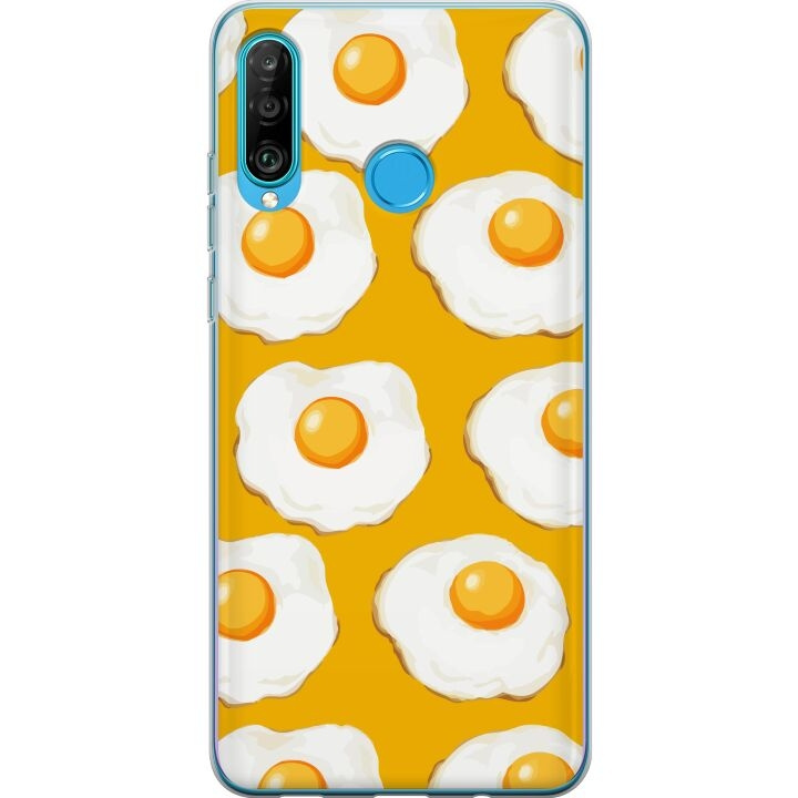 Mobile case for Huawei P30 lite with Fried egg design in the group SMARTPHONE & TABLETS / Phone cases / Huawei/Honor at TP E-commerce Nordic AB (A53242)