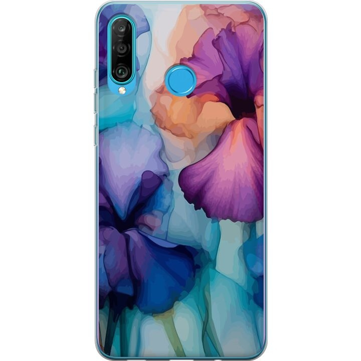 Mobile case for Huawei P30 lite with Magical flowers design in the group SMARTPHONE & TABLETS / Phone cases / Huawei/Honor at TP E-commerce Nordic AB (A53243)