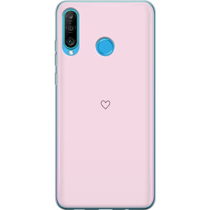 Mobile case for Huawei P30 lite with Heart design in the group SMARTPHONE & TABLETS / Phone cases / Huawei/Honor at TP E-commerce Nordic AB (A53259)