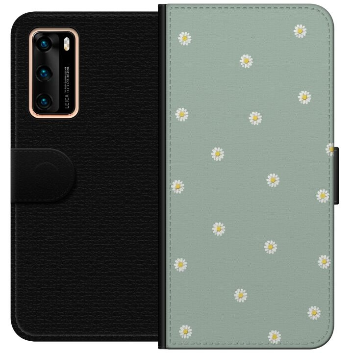 Wallet case for Huawei P40 with Priest\'s collars design in the group SMARTPHONE & TABLETS / Phone cases / Huawei/Honor at TP E-commerce Nordic AB (A53325)