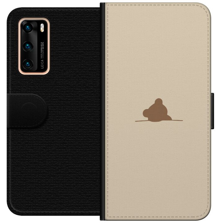 Wallet case for Huawei P40 with Nalle design in the group SMARTPHONE & TABLETS / Phone cases / Huawei/Honor at TP E-commerce Nordic AB (A53341)