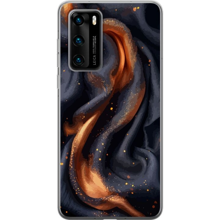 Mobile case for Huawei P40 with Fiery silk design in the group SMARTPHONE & TABLETS / Phone cases / Huawei/Honor at TP E-commerce Nordic AB (A53349)