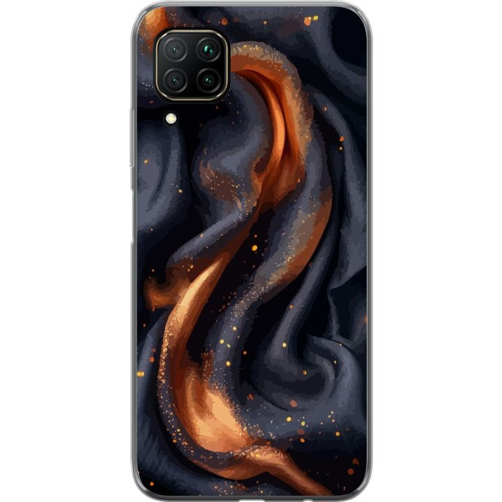 Mobile case for Huawei P40 lite with Fiery silk design in the group SMARTPHONE & TABLETS / Phone cases / Huawei/Honor at TP E-commerce Nordic AB (A53403)