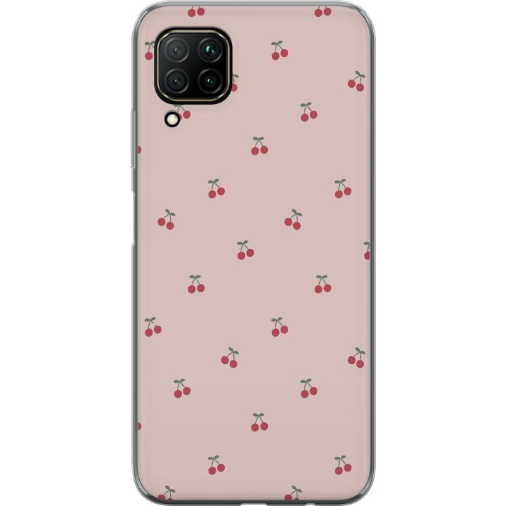 Mobile case for Huawei P40 lite with Cherry design in the group SMARTPHONE & TABLETS / Phone cases / Huawei/Honor at TP E-commerce Nordic AB (A53409)